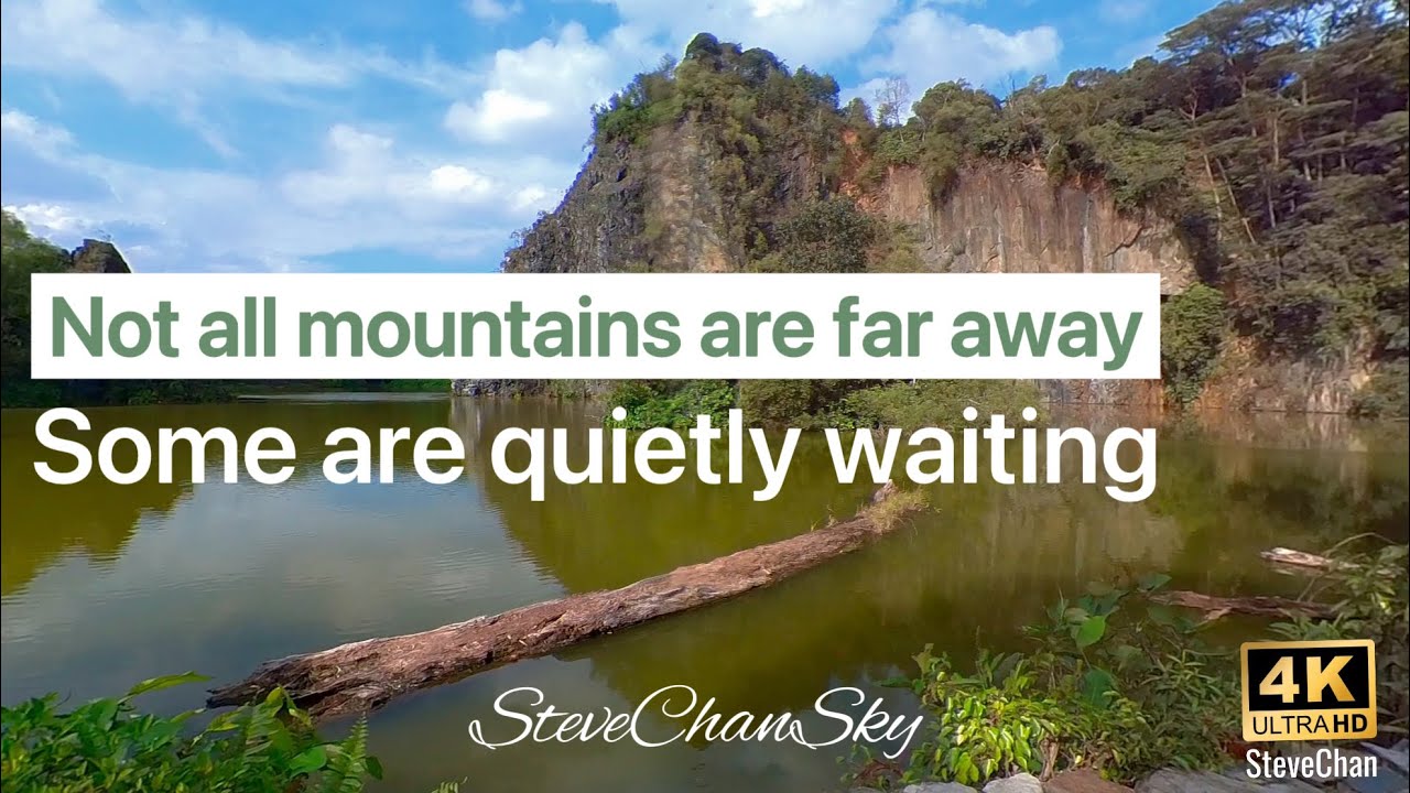 Not all mountains are far away. Some are quietly waiting in Singapore.