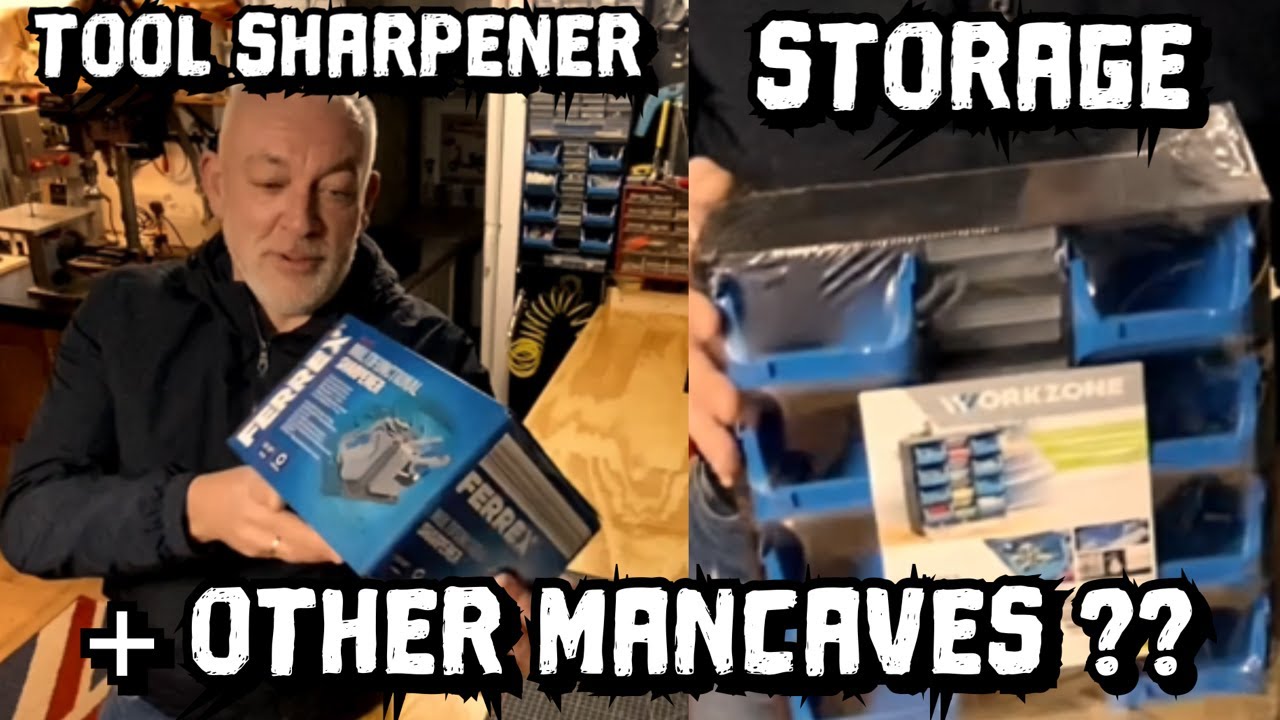 Точилка Ferrex - Хранилище в мастерской - Скоро появится еще больше Mancaves!!