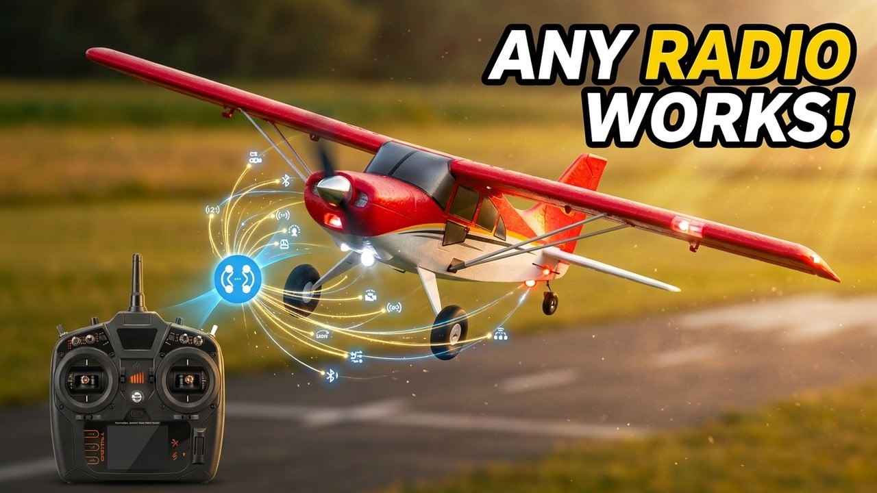 Budget RC Plane That Accepts Any Controller? Testing the Qidi A560