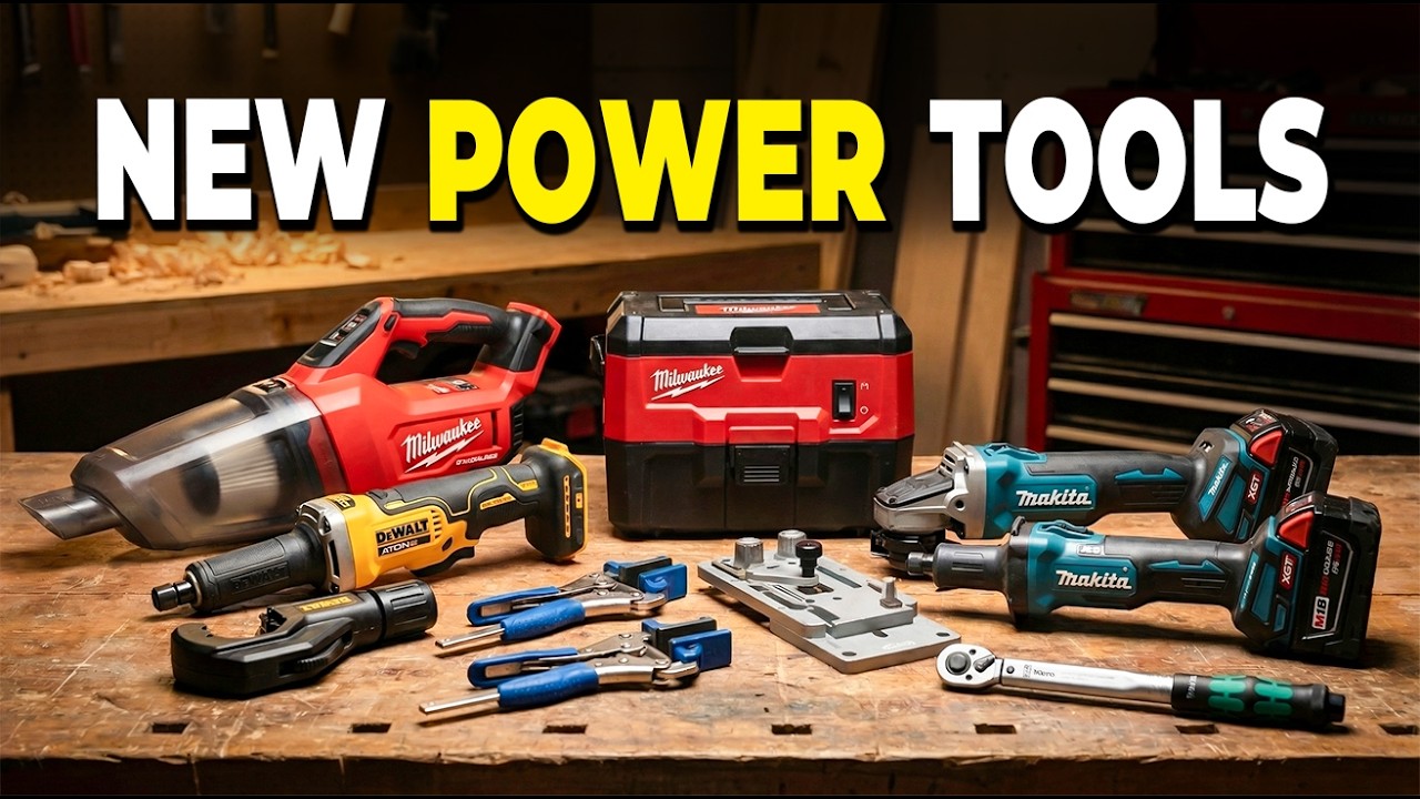 Новые электроинструменты, которые вам понадобятся в 2026 году | Milwaukee, DeWalt, Makita, Kreg, ...