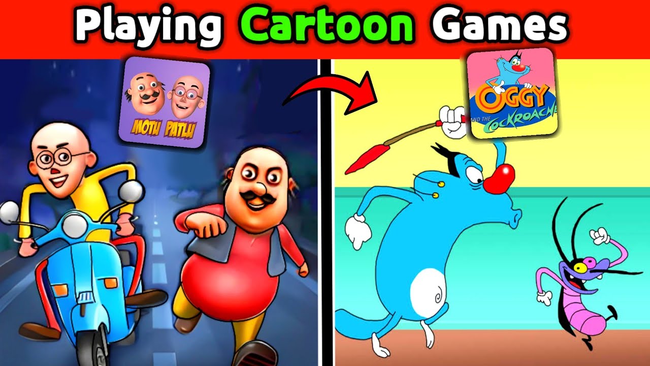 Playing Best Cartoon Games 😆 || (Part-2)