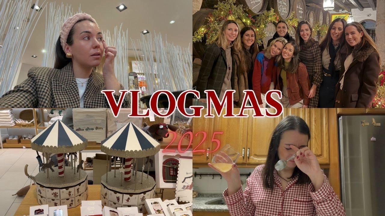 VLOGMAS | Compras navide&ntilde;as, evento con Erborian y d&iacute;as previos de Navidad