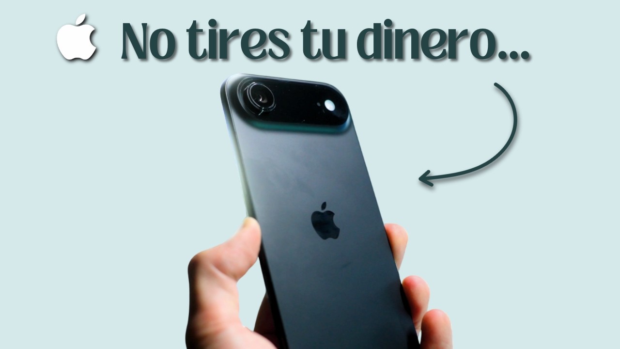 Ingeniero CUENTA la VERDAD sobre el iPhone Air - No TIRES tu DINERO