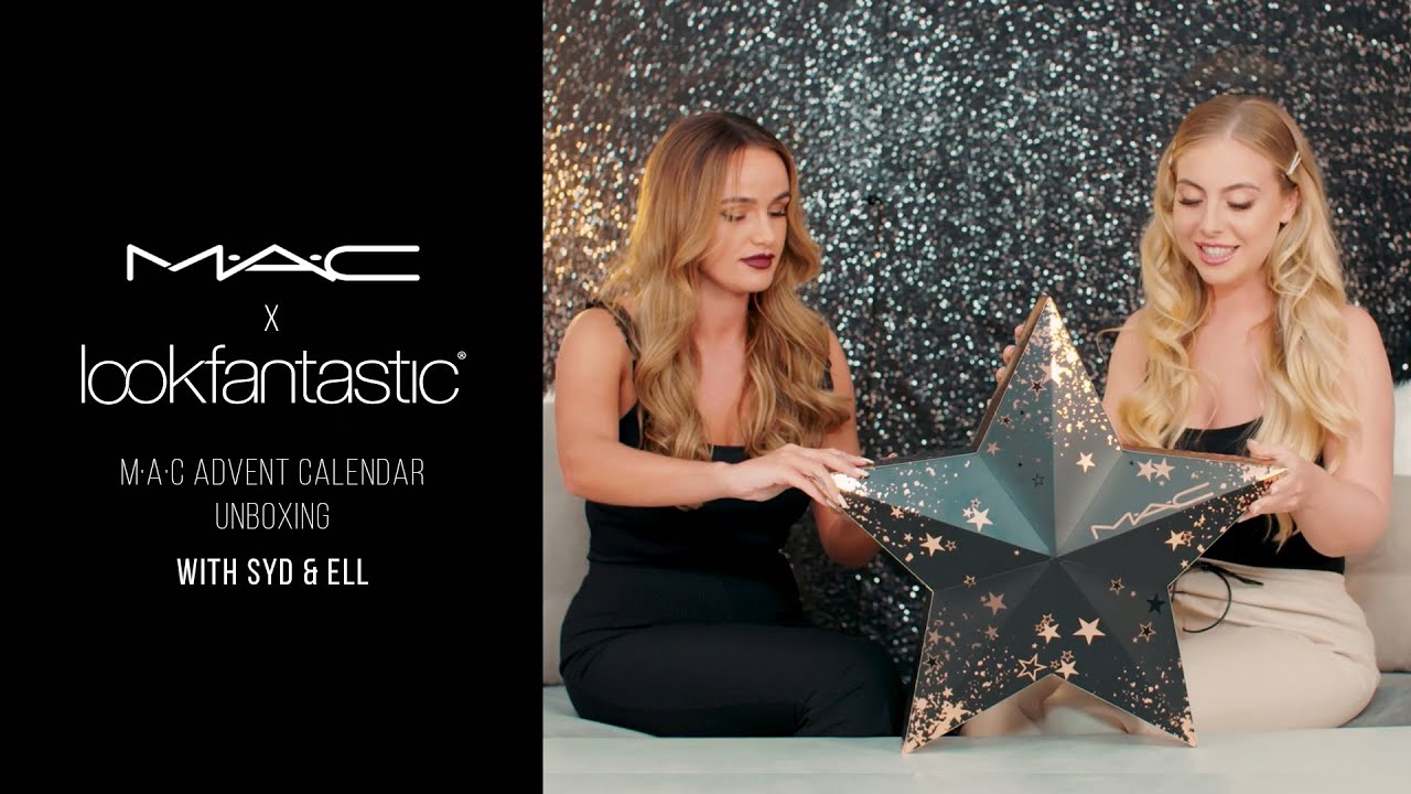 Unboxing the MAC Starring You 2019 Advent Calendar with Syd & Ell | lookfantastic