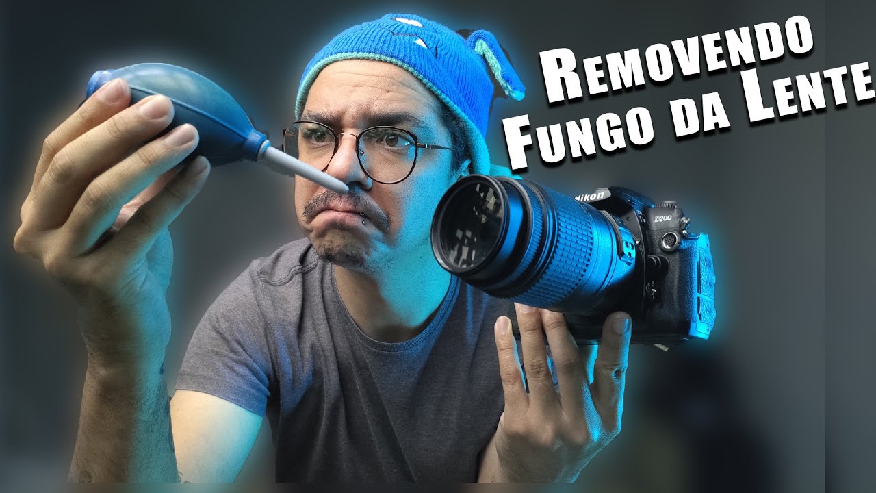 Removendo Fungos da Lente