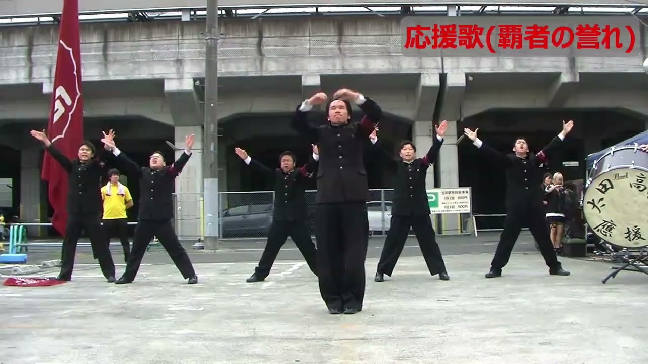 太田高校応援団　太田駅北口キタグチタウンイベントマルシェ　2024.06.30