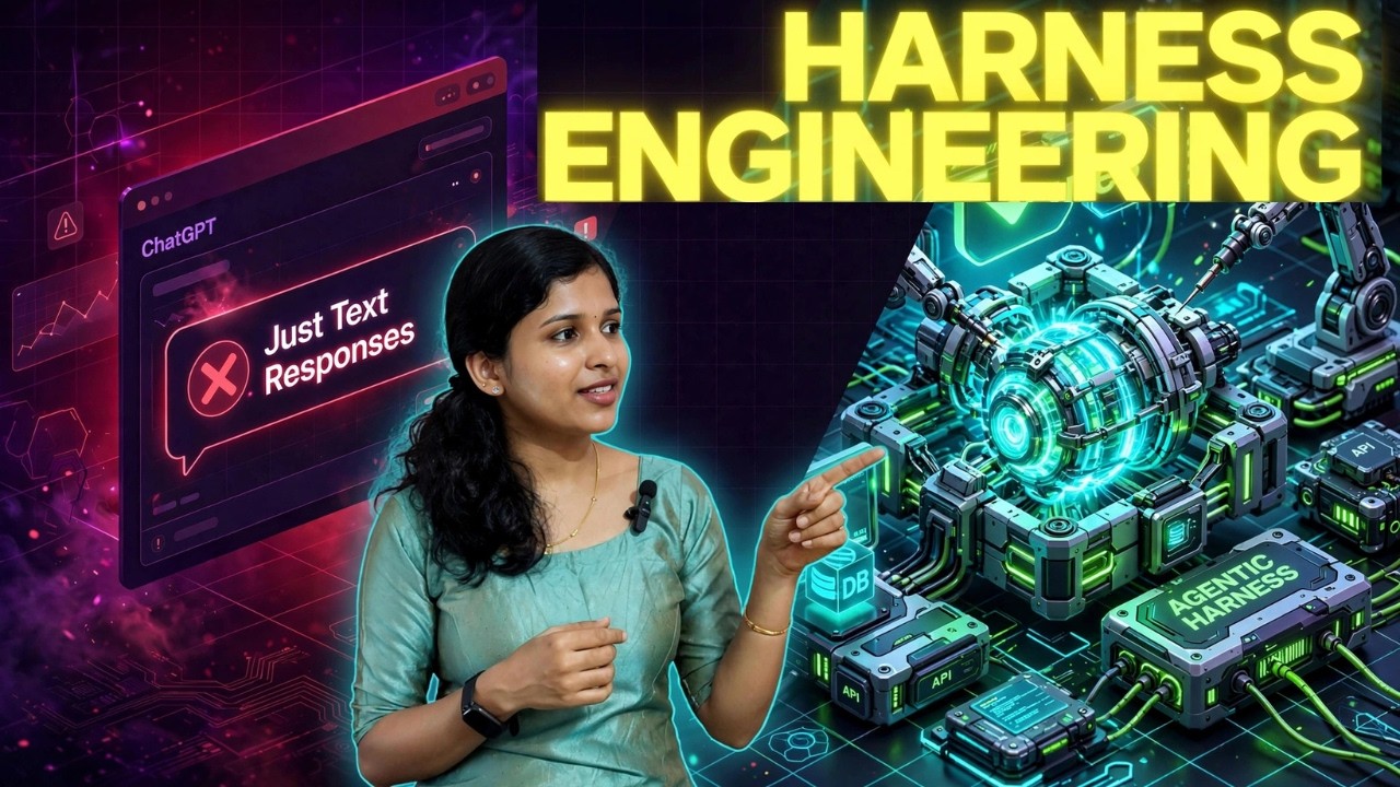 The Next Big Revolution in AI 🧠 What is an Agentic Harness?Agentic AI Architecture Explain Malayalam