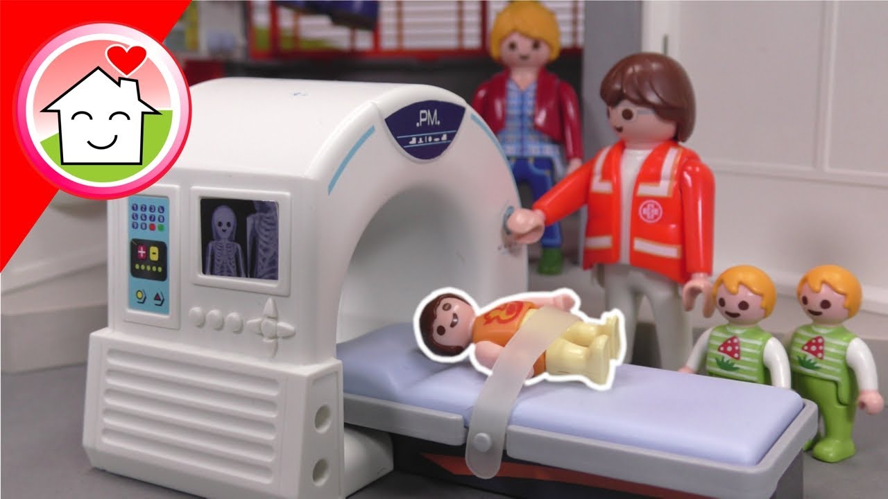 Playmobil Familie Hauser - Paul und Alex sind weg - Krankenhaus Geschichte mit der Kita