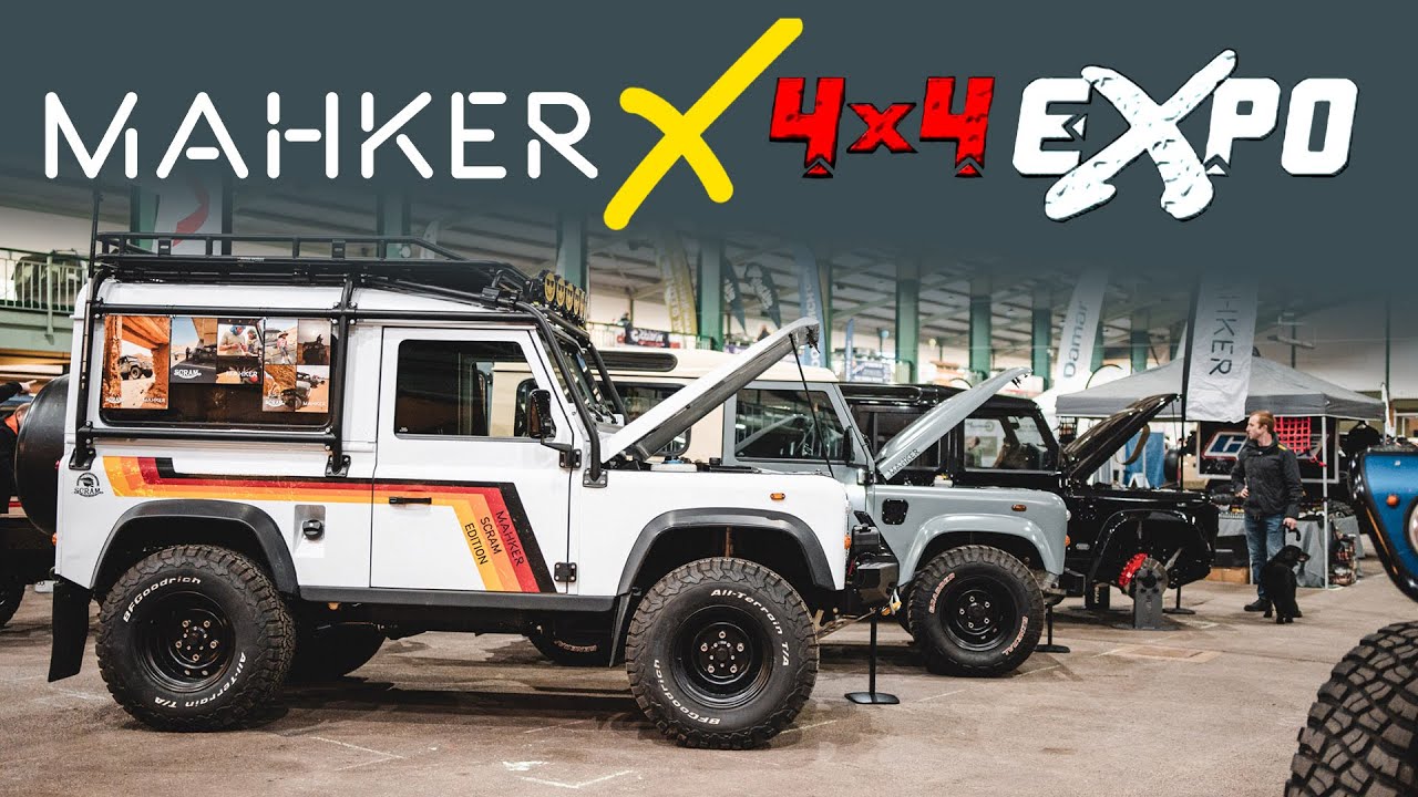 Мы взяли наши LAND ROVER DEFENDER на выставку 4x4 EXPO 2023 || Mahker Weekly EP0073