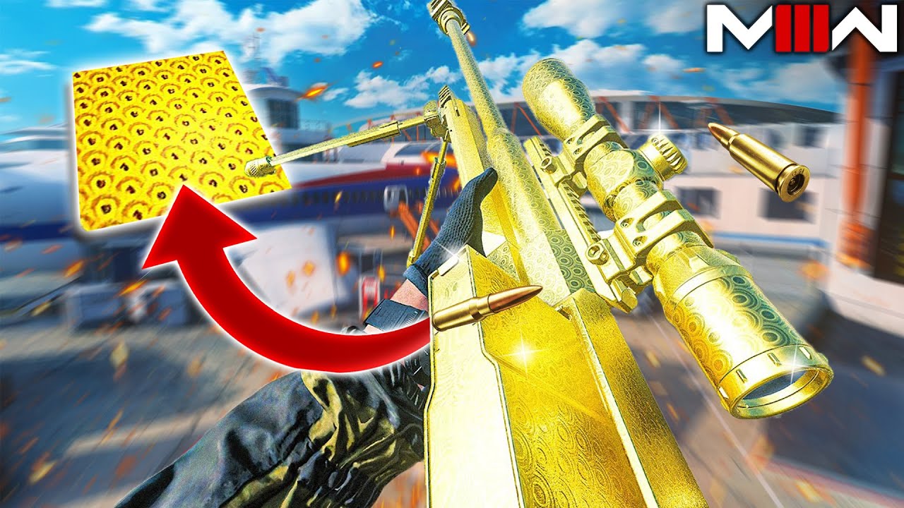 OBJECTIF GOLD | Mon premier camouflage en OR sur MW3 !!