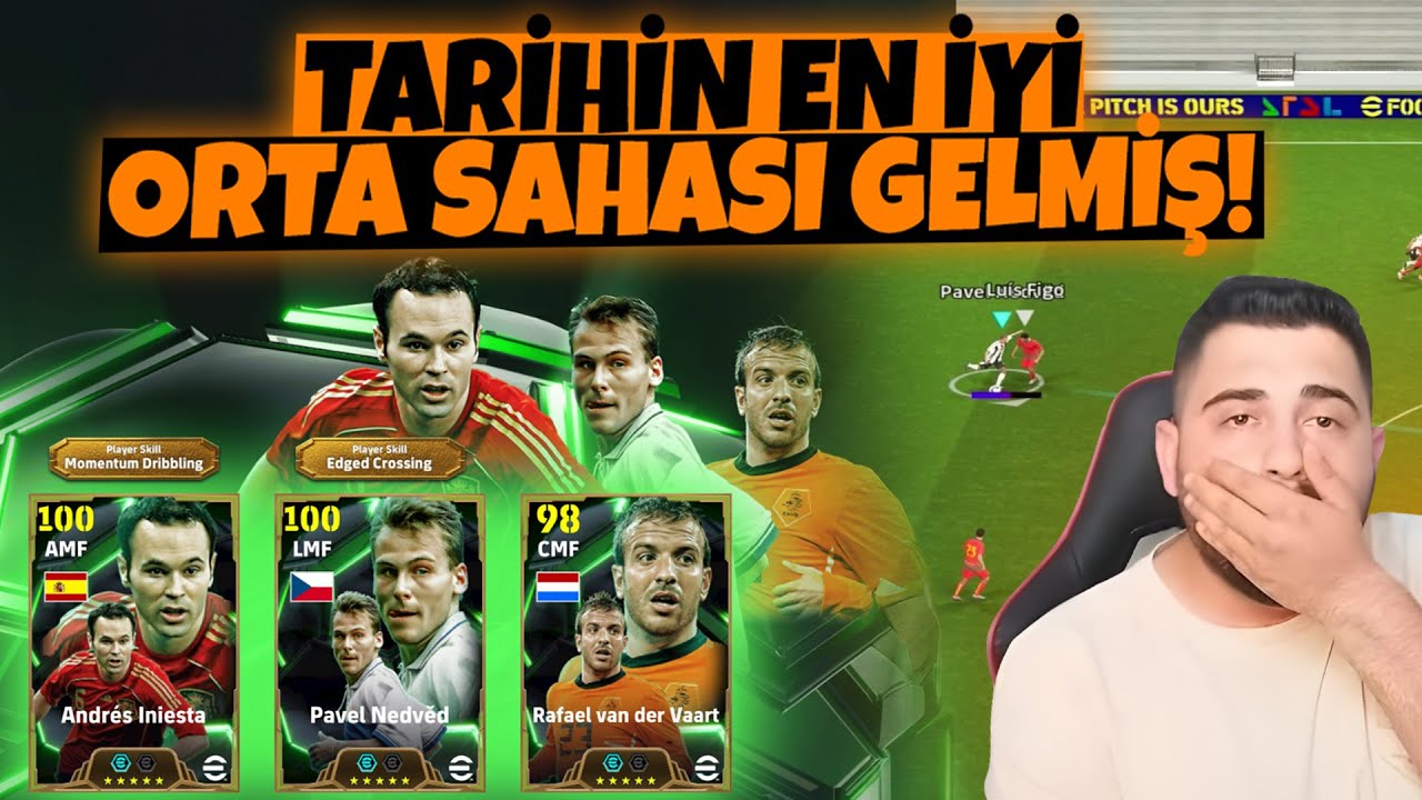 TARİHİN EN İYİ ORTA SAHASI GELMİŞ! 💪🏻 PAKETİ FULLEDİM! 😨 106 NEDVED & INIESTA TOP AÇILIMI + DENEME