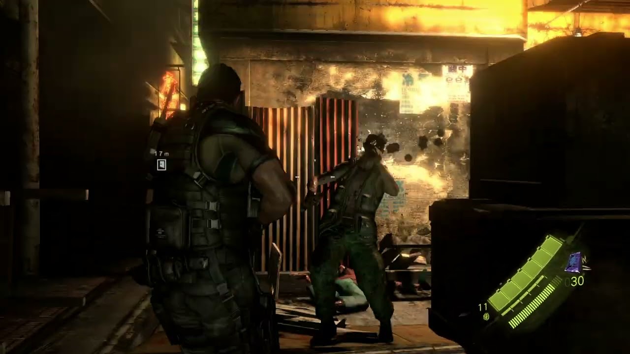Resident Evil 6 Chris Redfield & Piers Nivans