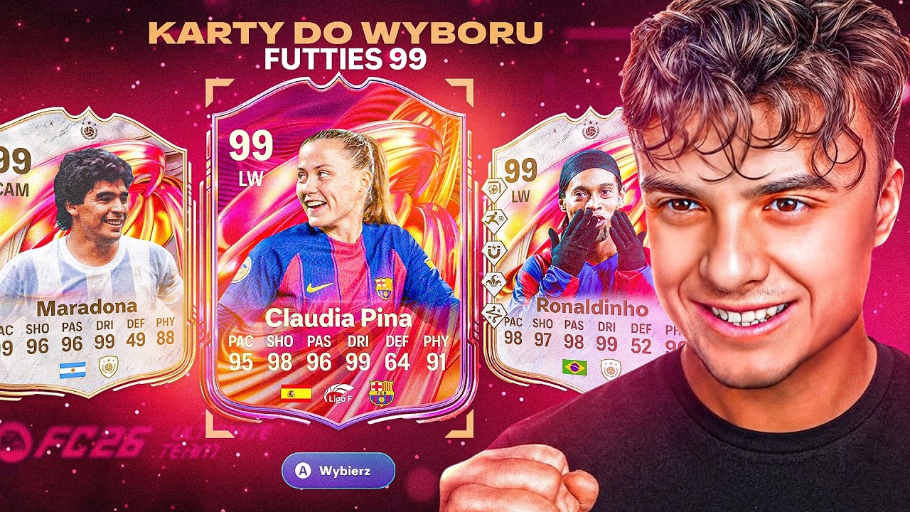 TRAFIŁEM PIERWSZĄ KARTE 99 FUTTIES!