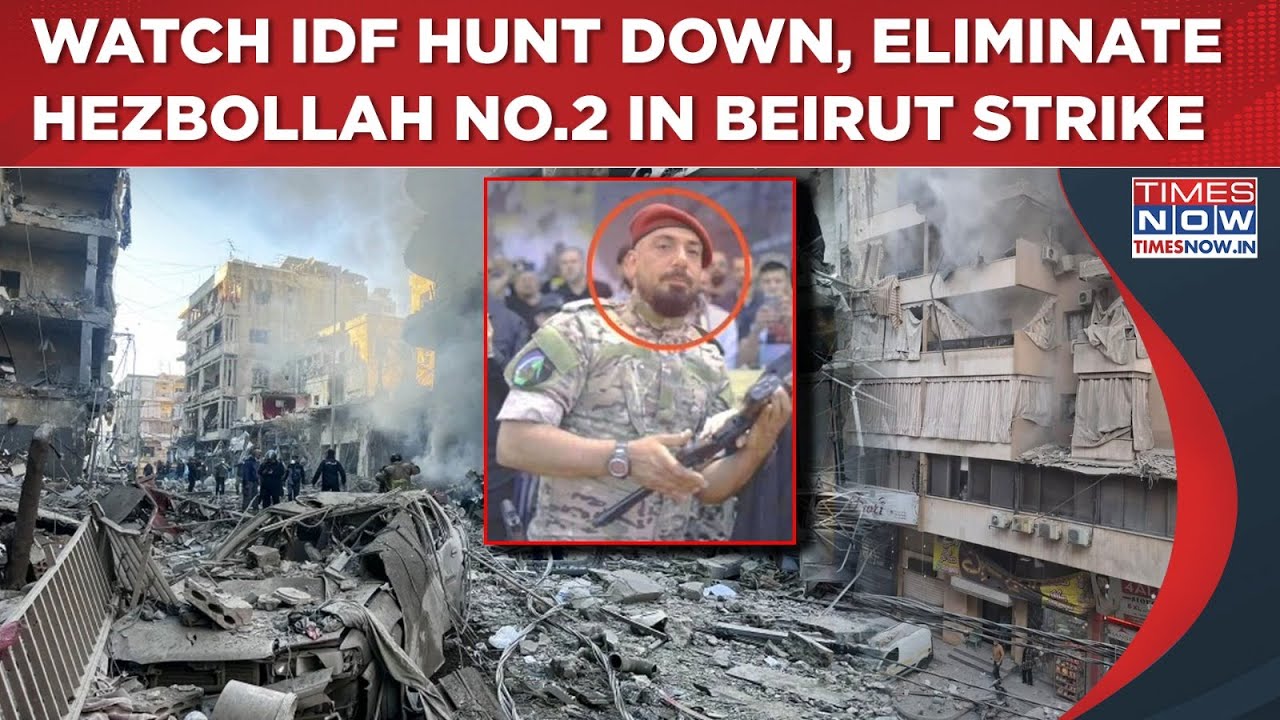 Watch IDF Hunt Down, Eliminate Hezbollah No.2 In Beirut In Most Aggressive Strike Since 2024 Deal
