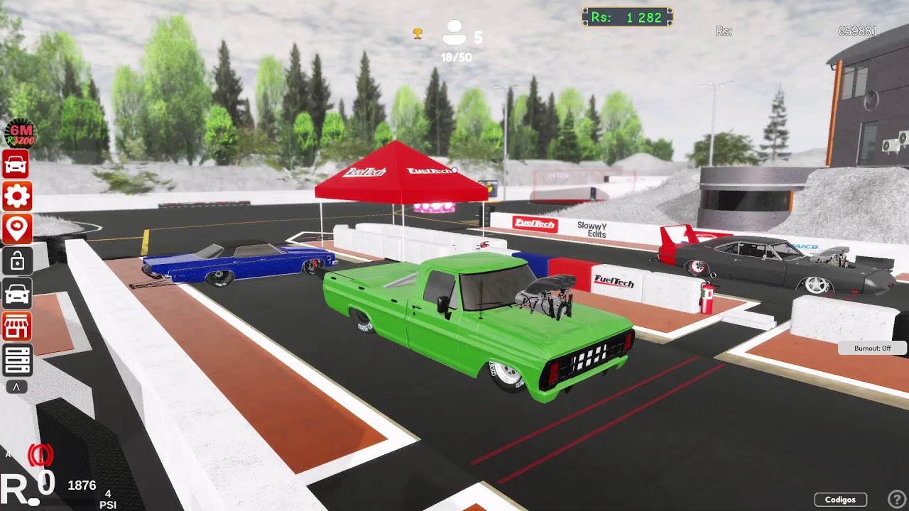 Drag Racing on Roblox