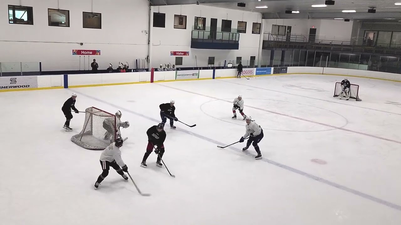 Connor Bedard Practicing w/ Prospects and Pros! [Original 4K]