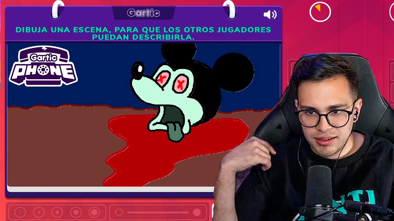 JUANSGUARNIZO JUGANDO GARTIC PHONE CON CRISTI, MAYICHI, CAROLA,TANIZEN, AXO, CRY, POL, ELI | PARTE 2
