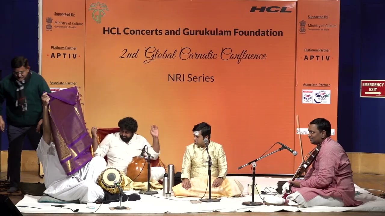 HCL Concerts and Gurukulam Foundation|Global Carnatic Confluence|NRI Series 2024-25
