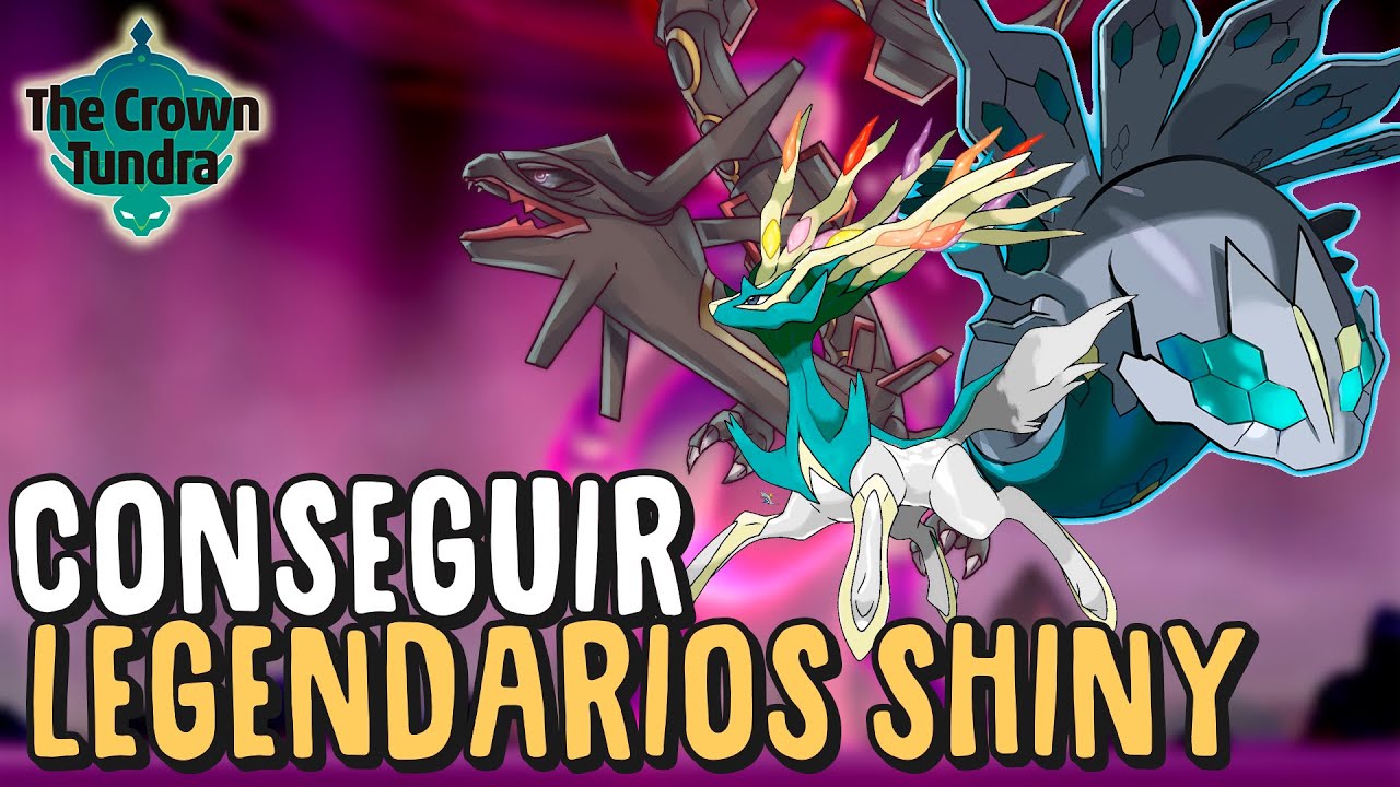 CONSEGUIR LEGENDARIOS SHINY FACILMENTE - POKEMON ESPADA ESCUDO!