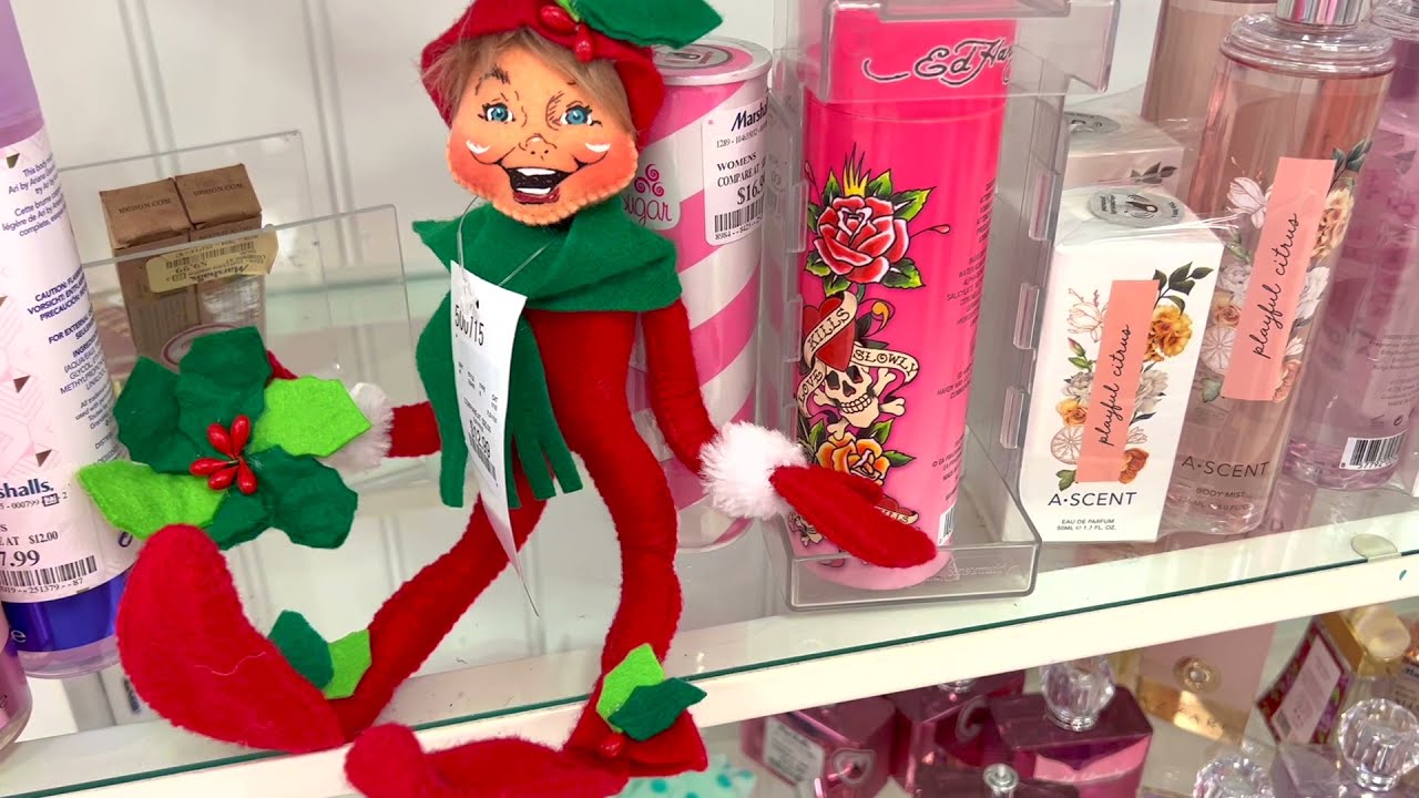 last minute Christmas shopping at MARSHALLS