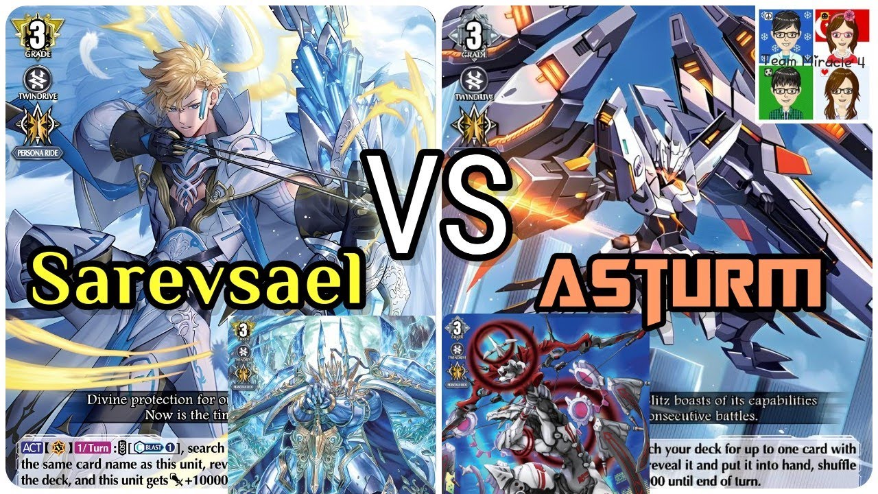 Aerial Assault! Sarevsael VS Asturm | Cardfight Vanguard DivineZ Start Up Trial Deck Battle 1!!