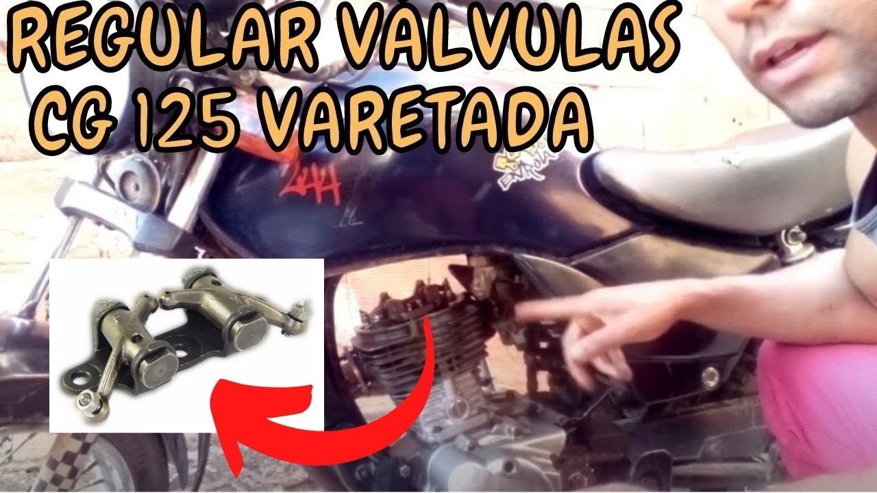 COMO REGULAR VÁLVULAS CG 125 VARETA