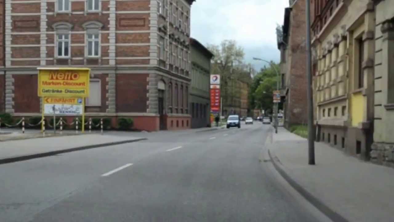 Fahrt durch Weissenfels