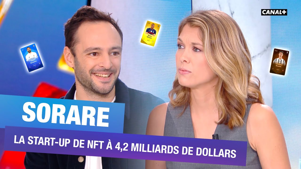 Sorare, la start-up française qui explose ! Le grand débat sur Clique - CANAL+