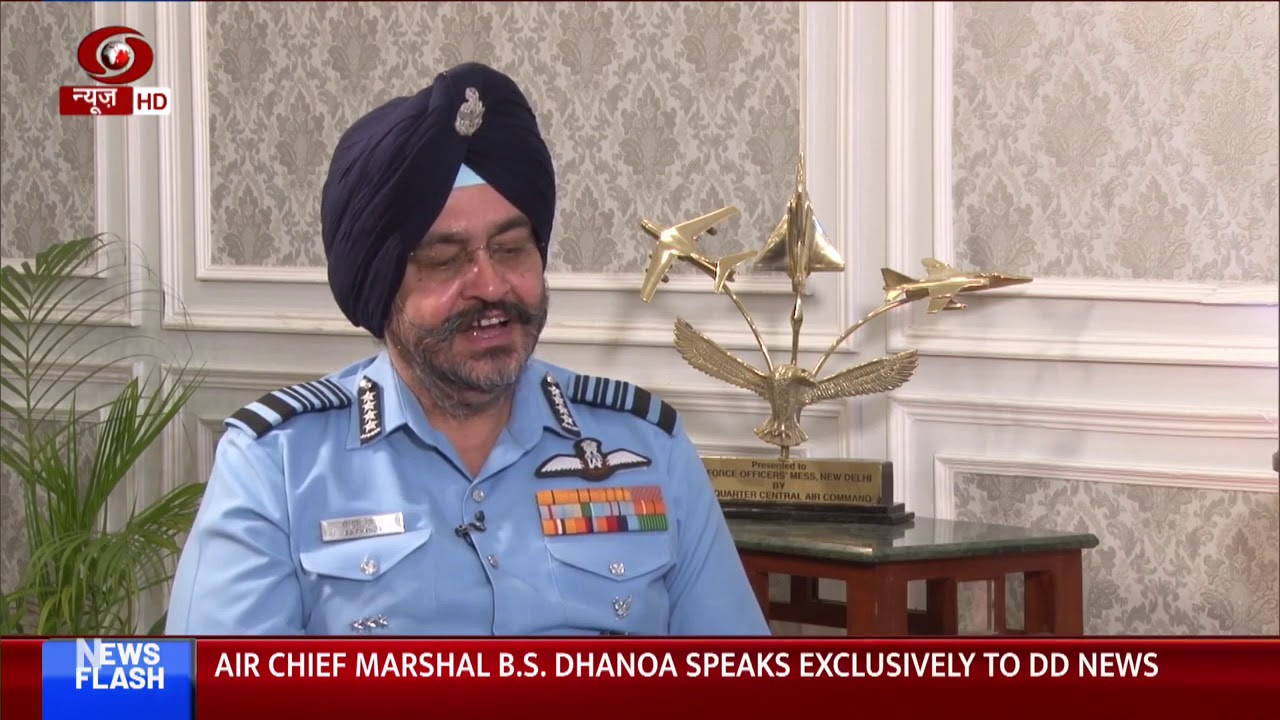 War and Peace: Chairman CoSC & the CAS Air Chief Marshal BS Dhanoa speaks exclusively to DD News.