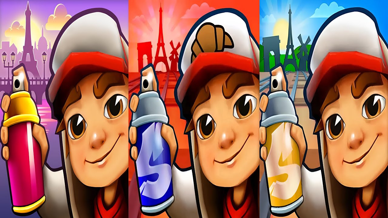 Subway Surfers : Paris 2020 🆚 Paris 2021 🆚 Paris 2024