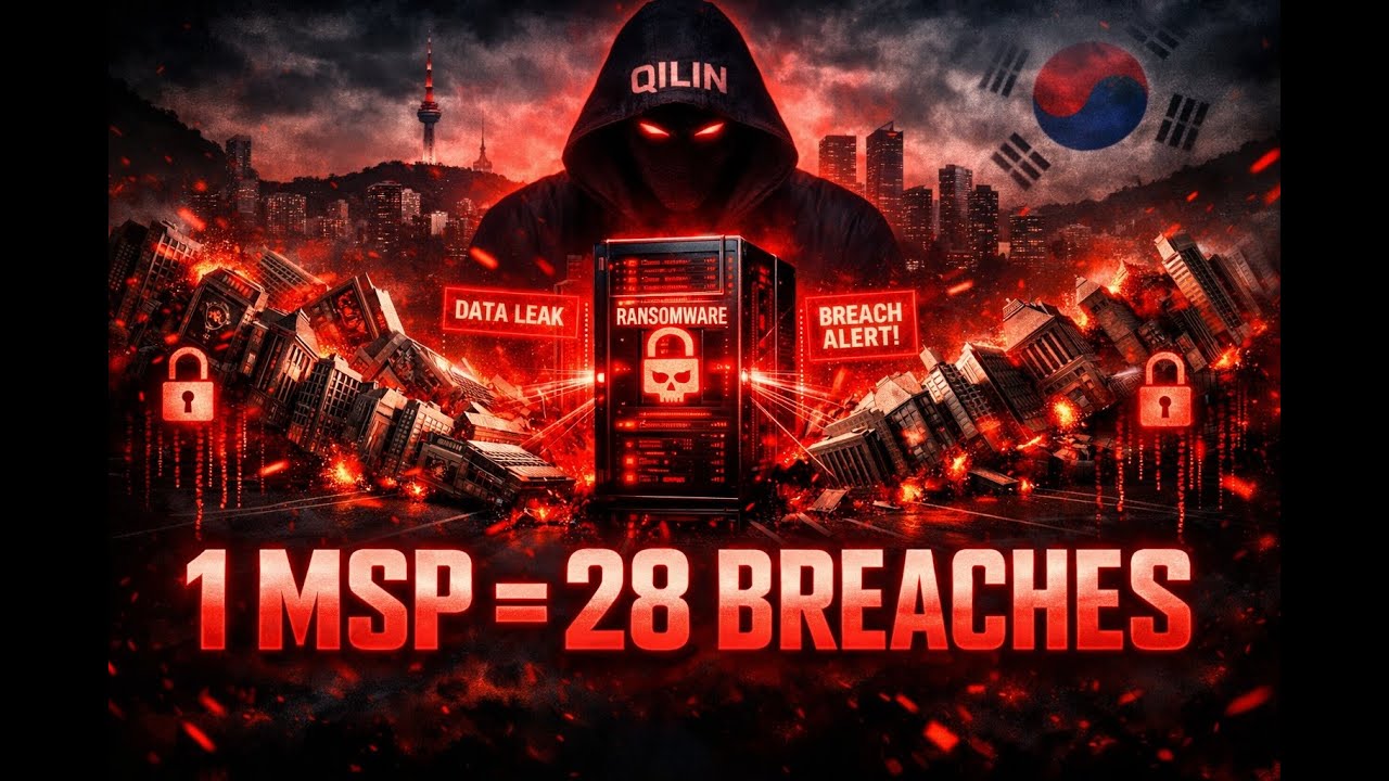Qilin Ransomware: 28 Financial Firms Hit via Single MSP Supply Chain Attack