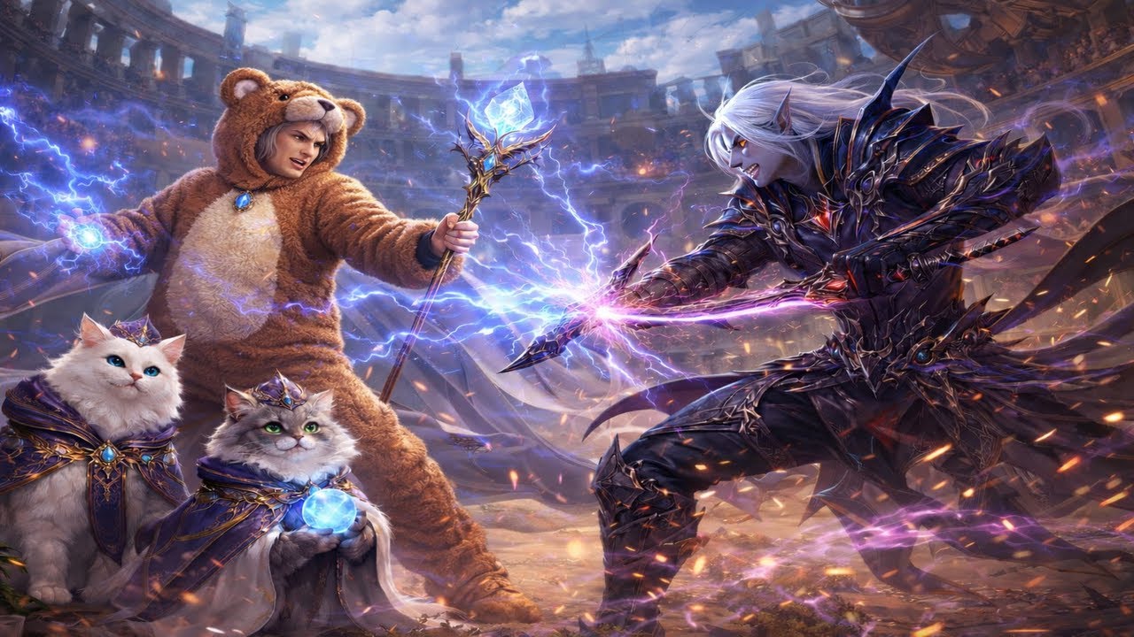 Lineage II TeddyBear vs iMarcelus  - 3 oly fights 17/01/2026