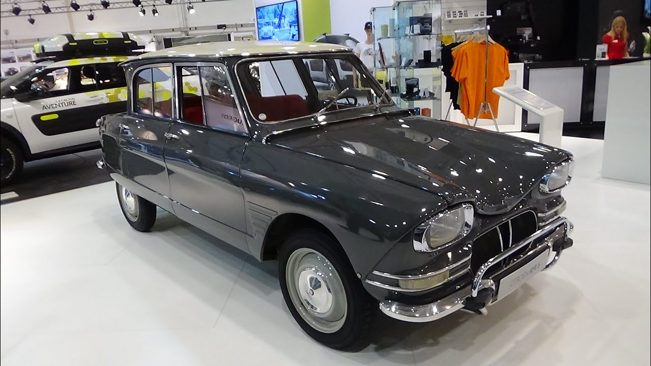 1965, Citroen Ami 6 Saloon, Exterior and Interior, Techno Classica Essen 2015