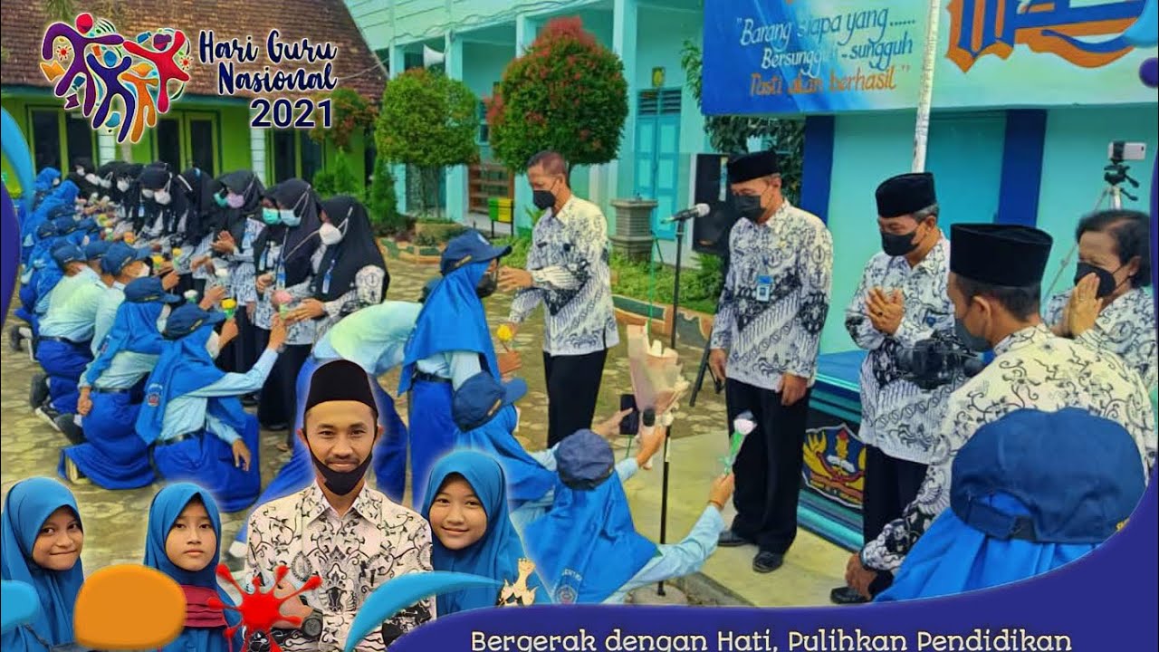 UPACARA HARI GURU Penuh dengan Air Mata