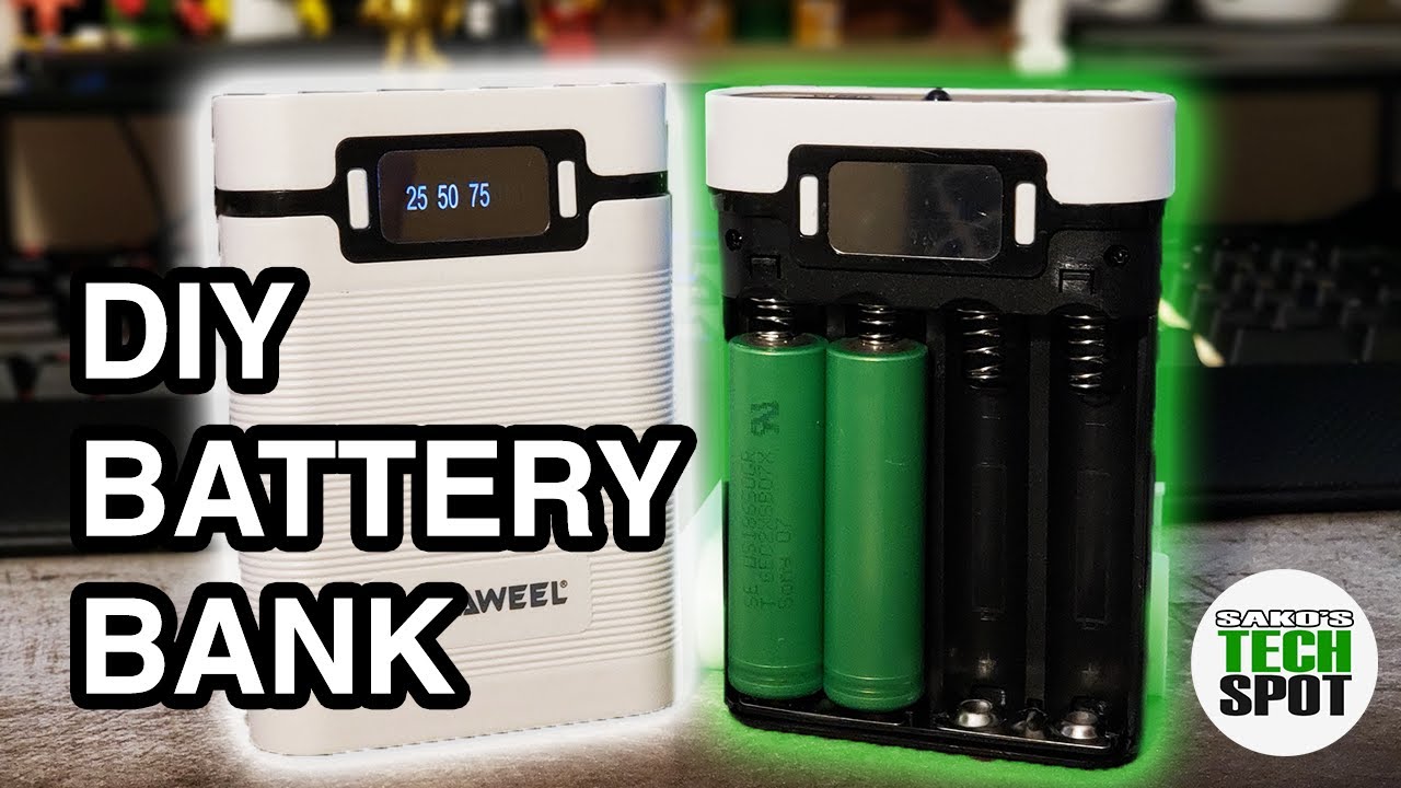 DIY Battery Bank - Make Your Own Portable Charger!