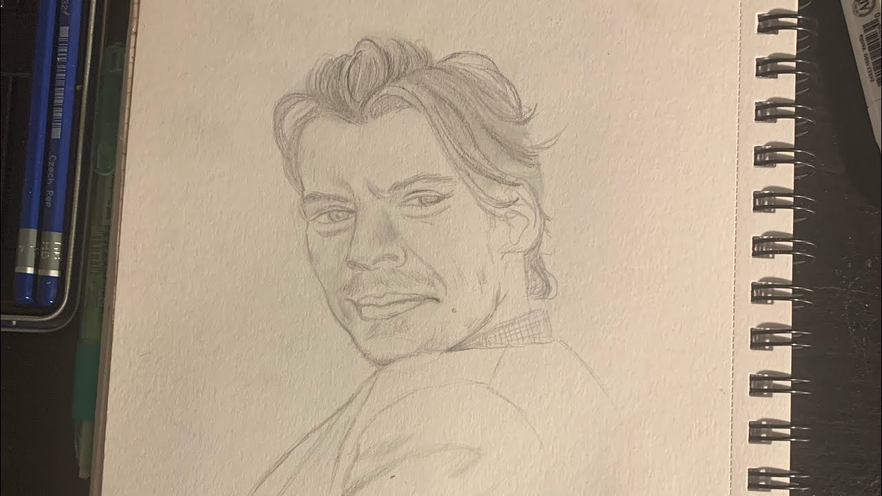 Drawing Harry Styles