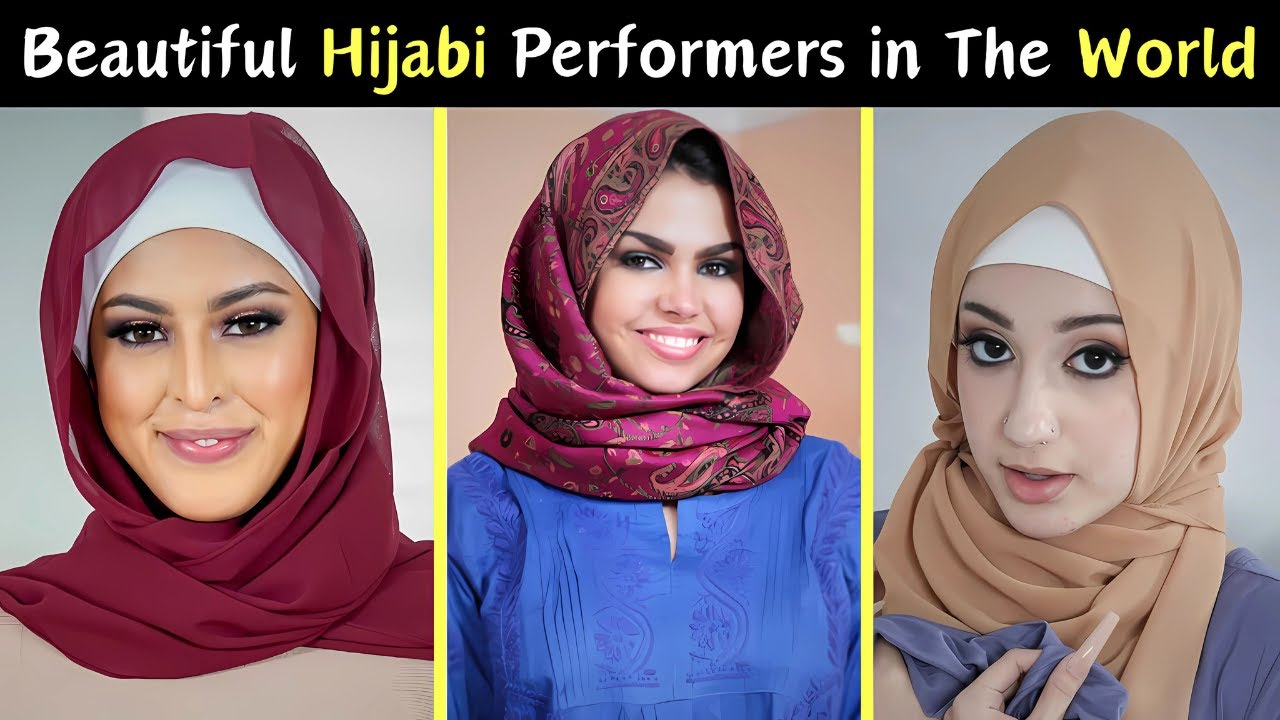 Top 10 Best Beautiful Hijabi Performers in The World❤️