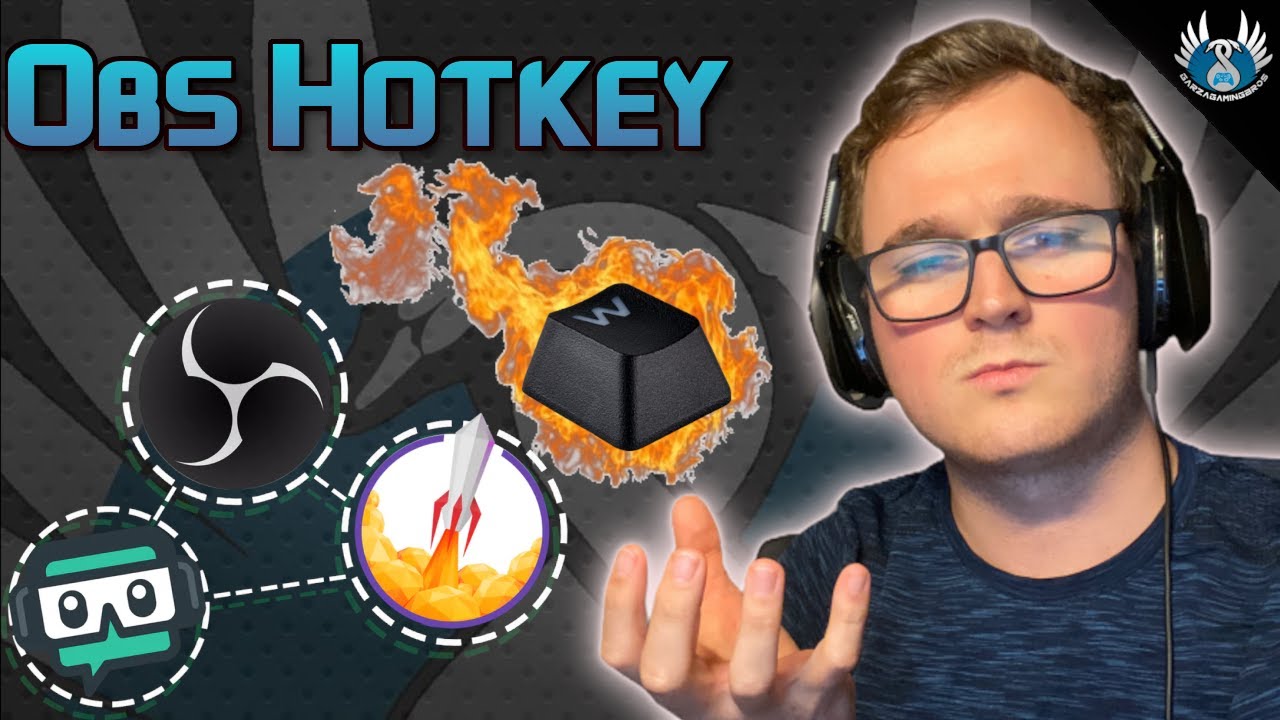 How To Make Your Keyboard Into A Stream Deck -  Hotkey Setup for OBS 🔥⌨🔥