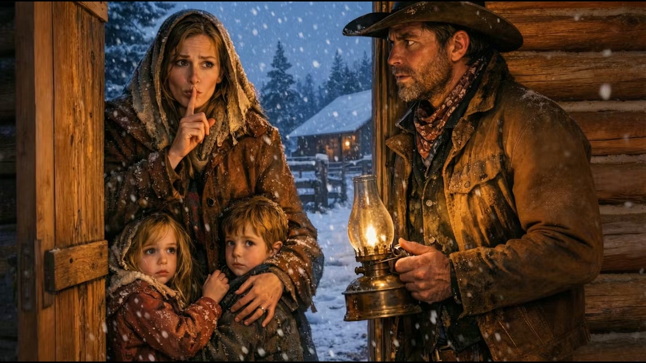 She Knocked on His Cabin at 2 AM — 'Please Don't Light the Lantern, They'll See Us