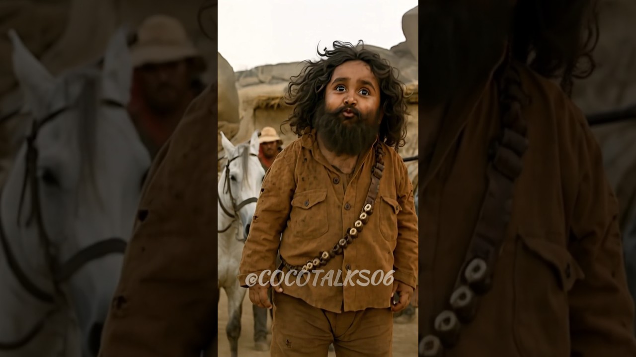 Baby Version Of Famous Scene Jagheera From Movie ( China Gate ) #chinagate#jagheera#rees#funnyreels