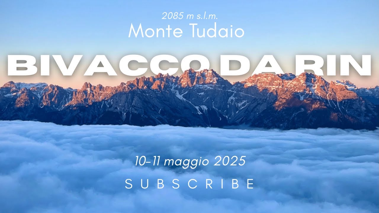 Alba INCANTEVOLE sul Monte Tudaio | Bivacco Da Rin |  Centro cadore | w/ friends