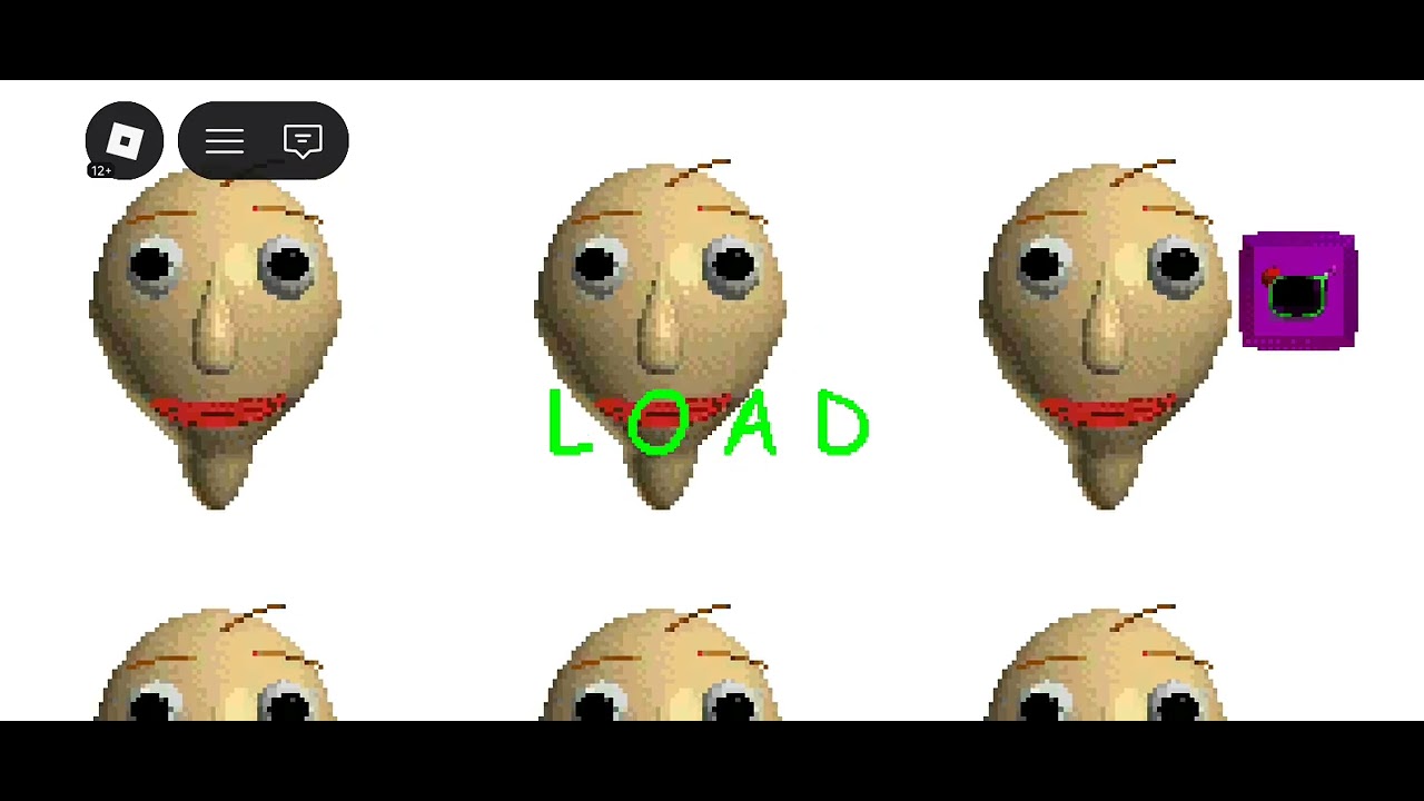 Black Knife(Not actually loaded) | Baldi's Basic Maker 2 - Roblox 