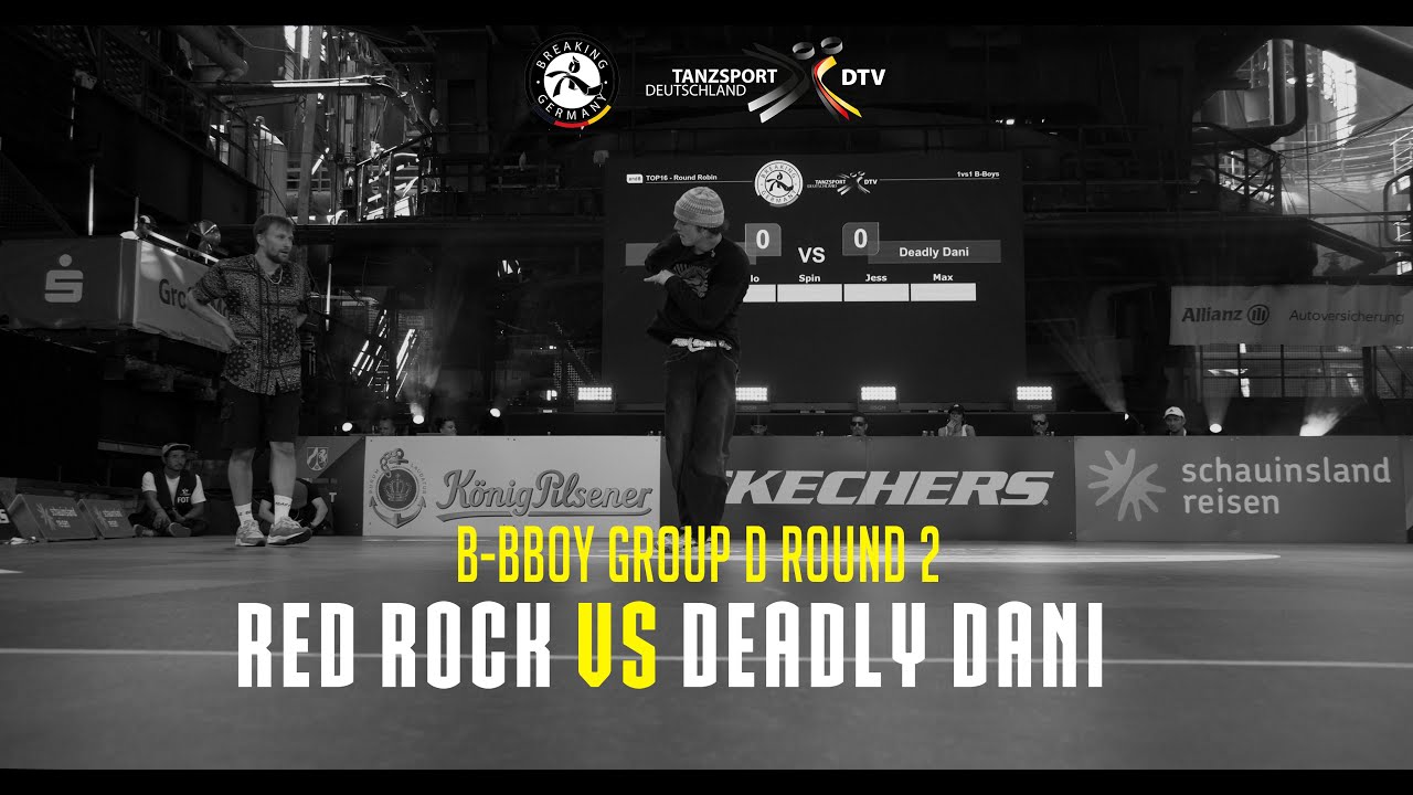 Die Finals 2023: Red Rock vs Deadly Dani | B-BOY GROUP D ROUND 2 | GERMAN BREAKING CHAMPIONSHIP