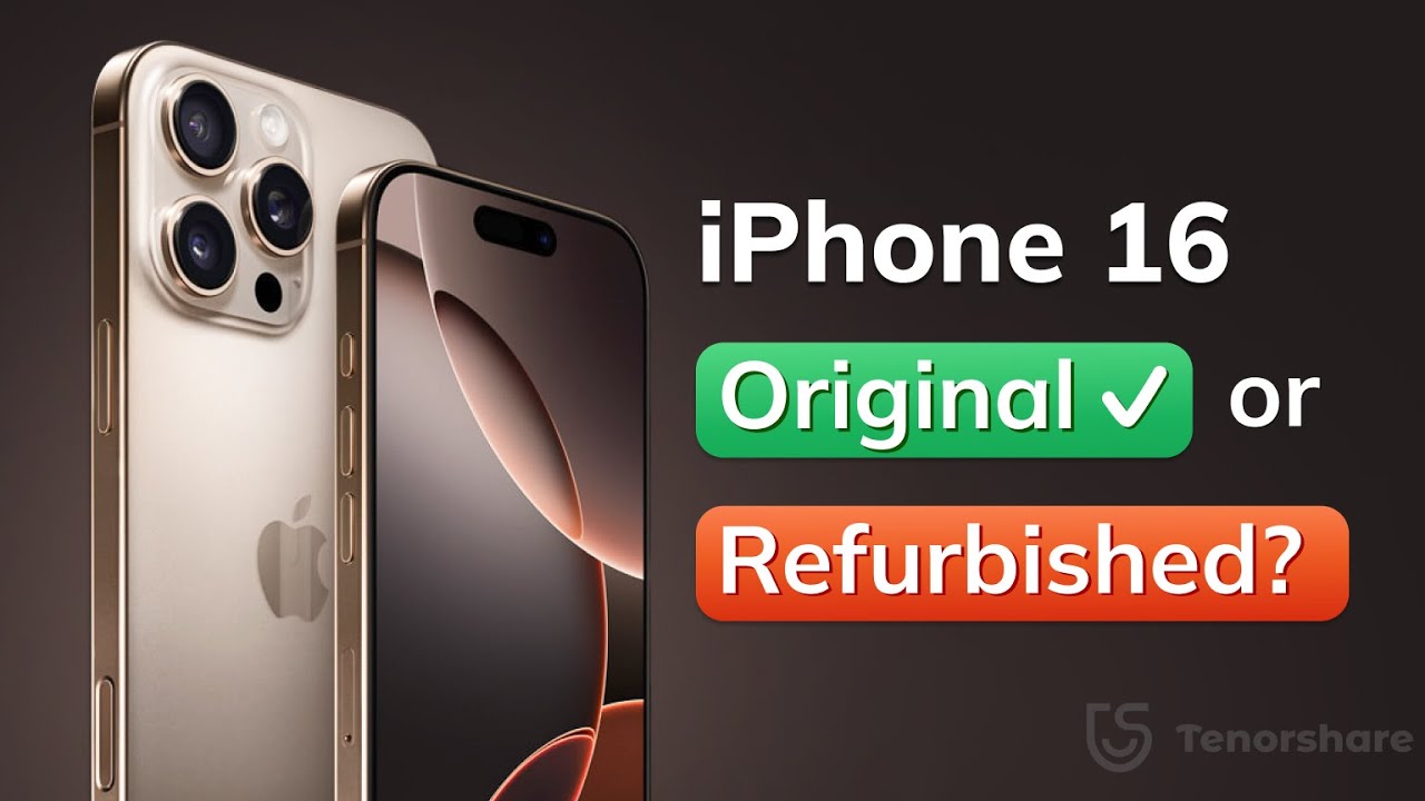 How to Check If iPhone 16/17 is Original or Refurbished? - iPhone 16/Pro/Pro Max | 4 Ways Test
