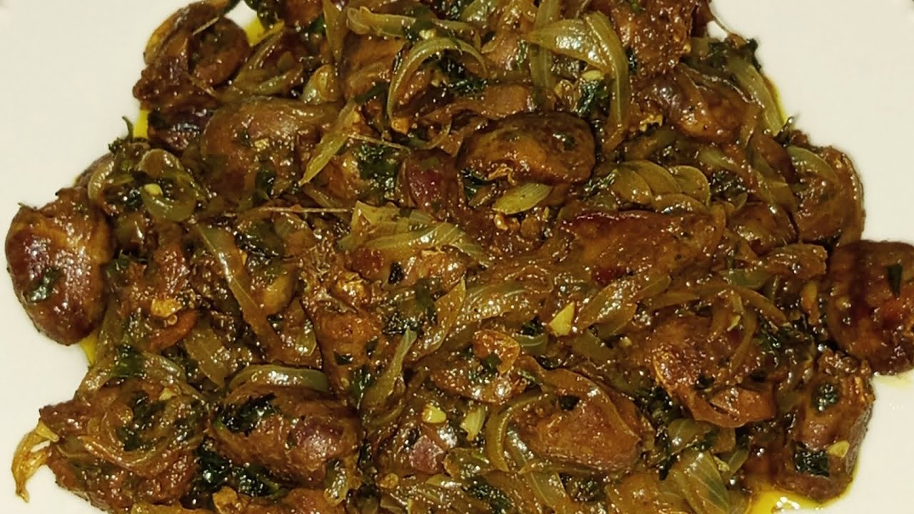 Receta de corazones de pollo encebollados 👩🏽‍🍳😋