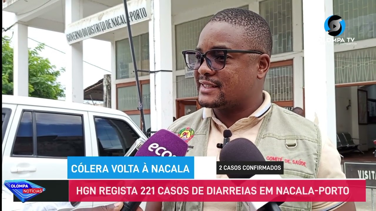 🚨 CÓLERA VOLTA A ATACAR NACALA-PORTO 😭