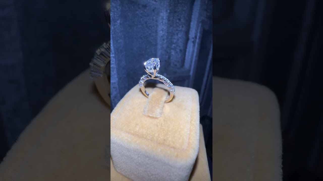 &Ouml;zel Tasarım Tektaş Pırlanta Y&uuml;z&uuml;k, Kişiye &Ouml;zel olarak tasarlanmıştır. #diamond #jewellery #tektaş