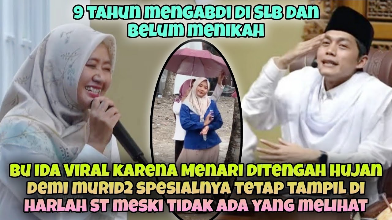 Bu IDA satu2nya ibu Guru yang bikin Gus IQDAM nangis saat bangun Tidur‼️ semoga lekas mendapat Jodoh