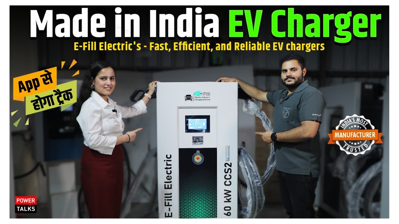 Made in India AC & DC Electric vehicle Chargers. Explore a Diverse Range of EV Chargers |