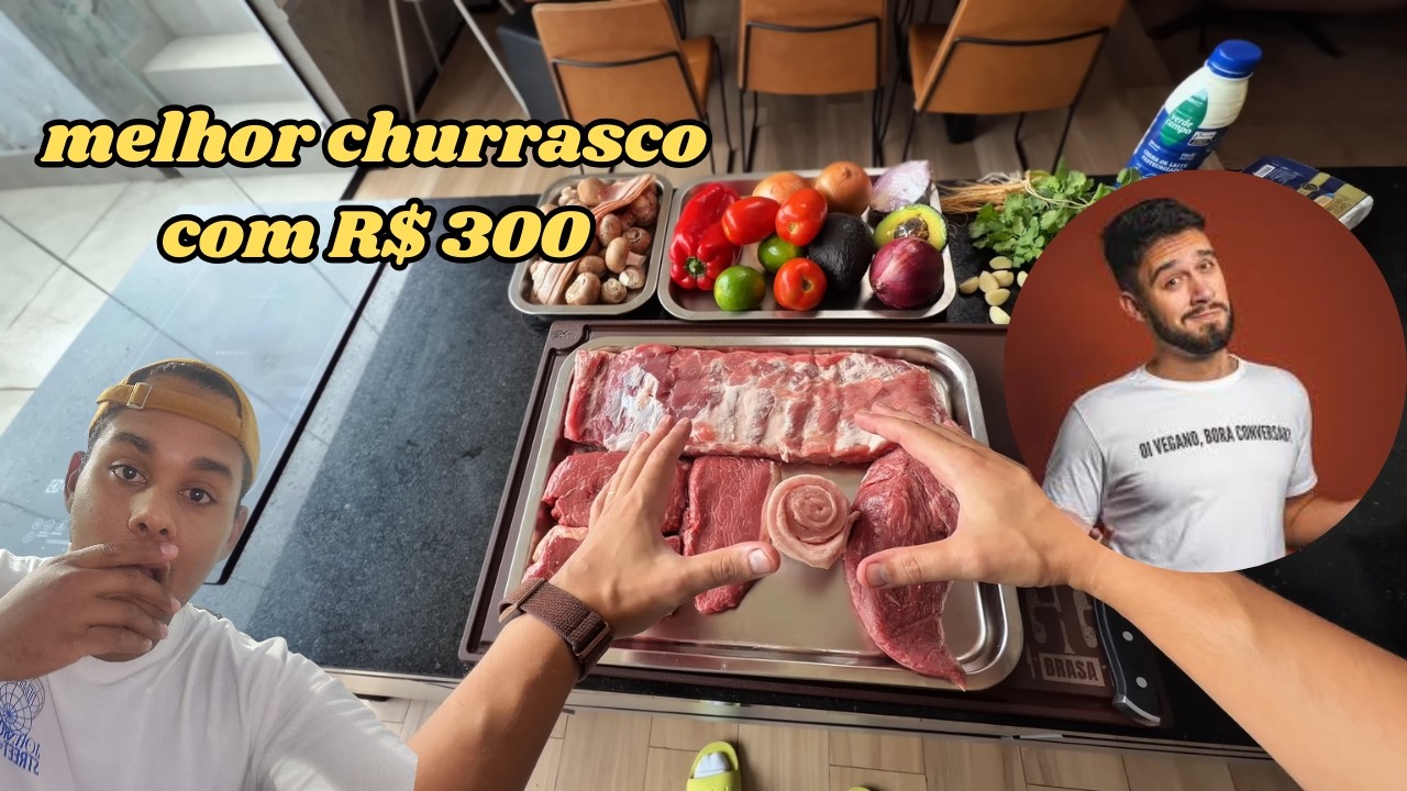 como fazer o melhor churrasco de 300 reais - react GG Brasa